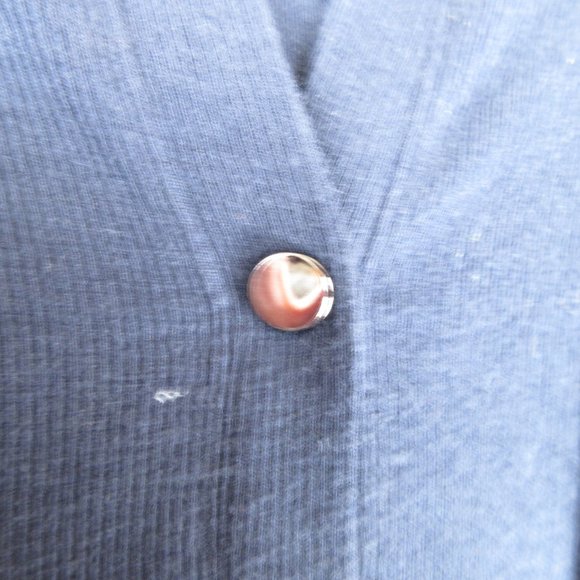 Athleta Navy Ribbed Henley Maxi Dress Size S Sleeveless - Picture 13 of 14